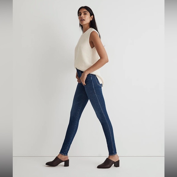 ⬇️Price drop⬇️ Madewell 10" High Rise Skinny Jeans - Picture 2 of 12